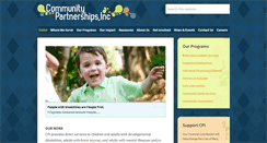 Desktop Screenshot of communitypartnerships.org